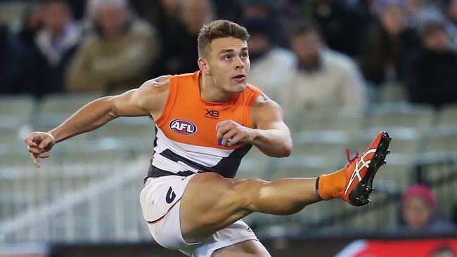 Good form in the NEAFL has earned Zac Langdon a spot in the Giants’ line-up to take on the Hawks. Picture: Phil Hillyard