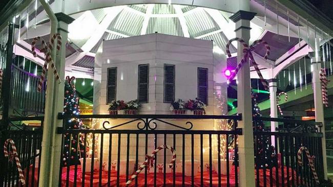 Christmas lights in the Ipswich CBD. Photo: Contributed. Picture: Contributed