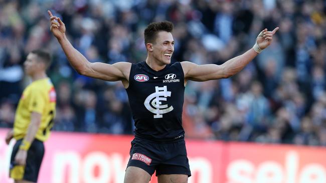 Josh Deluca was cut by Carlton at the end of last year.