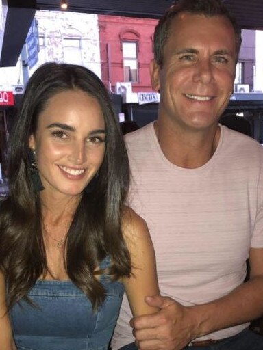 Wayne Carey and his girlfriend Jessica Paulke. Picture: Facebook