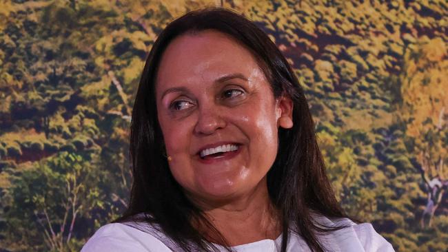 NAIF chief ­strategic policy officer Cathie McBean at the Bush Summit in Port Hedland on Friday. Picture: Colin Murty