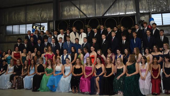 The graduating class of 2023 at Stanthorpe State High School (Photo: NRM)