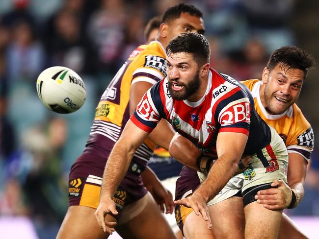 James Tedesco once again starred for the Roosters. Picture: Getty Images