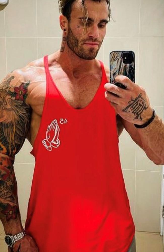 Bodybuilder Calum von Moger.