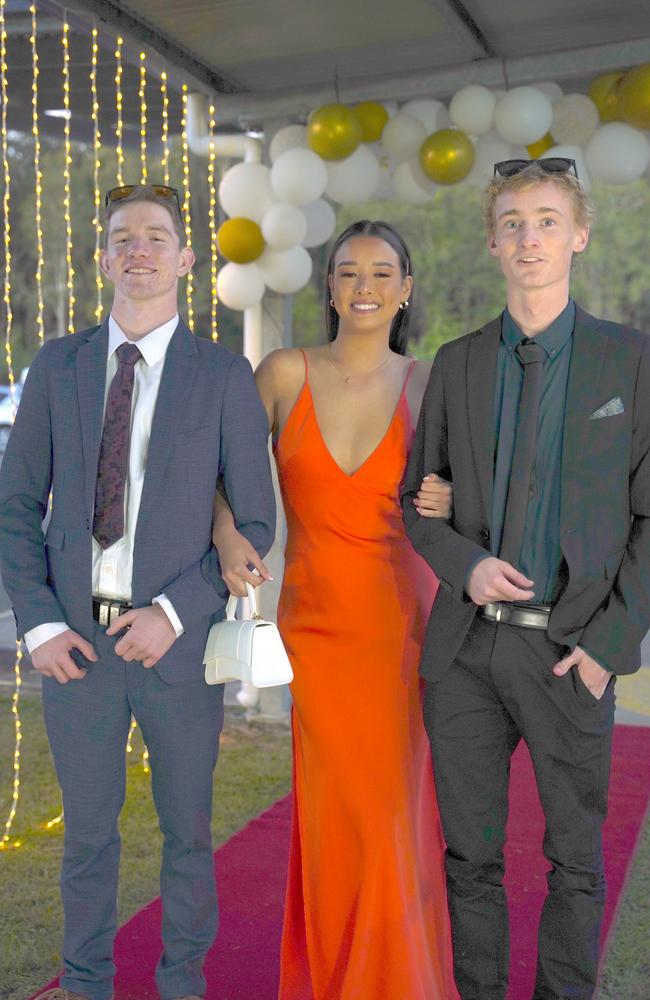 Students at the Coolum State High School formal 2023. Picture: contributed