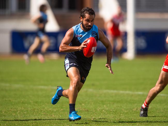 Jarrod Stokes on the run in last year’s elimination final against Waratah. Picture: Che Chorley