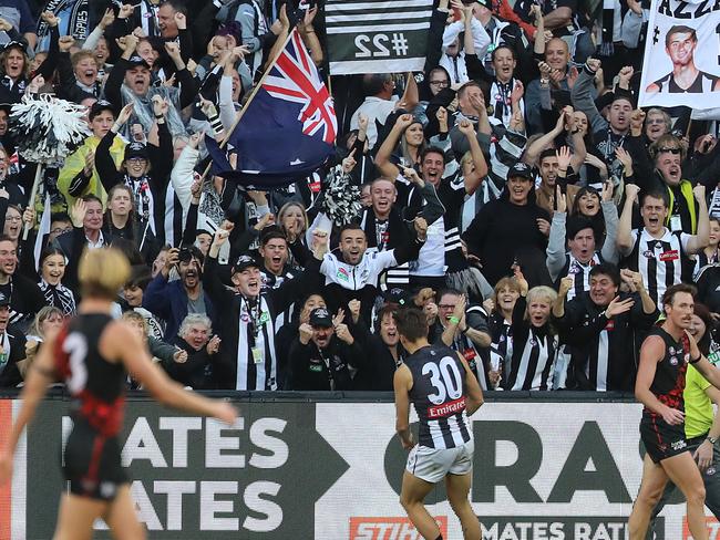 Collingwood has the most paid-up members in the AFL. Picture: Alex Coppel