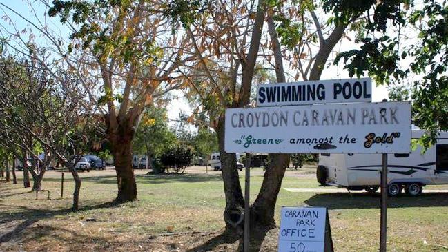 Croydon Caravan Park, where the couple were staying. Picture: Supplied.