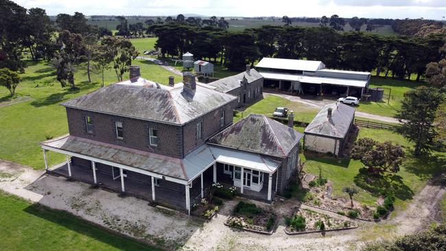 The six-bedroom Ingleby Homestead was sold in a recent deal for about $3 million.