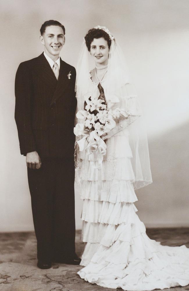 Mal and Neta O'Brien of Raceview celebrate celebrate their 60th wedding anniversary on the 8th Nov. Photo: David Nielsen / The Queensland Times