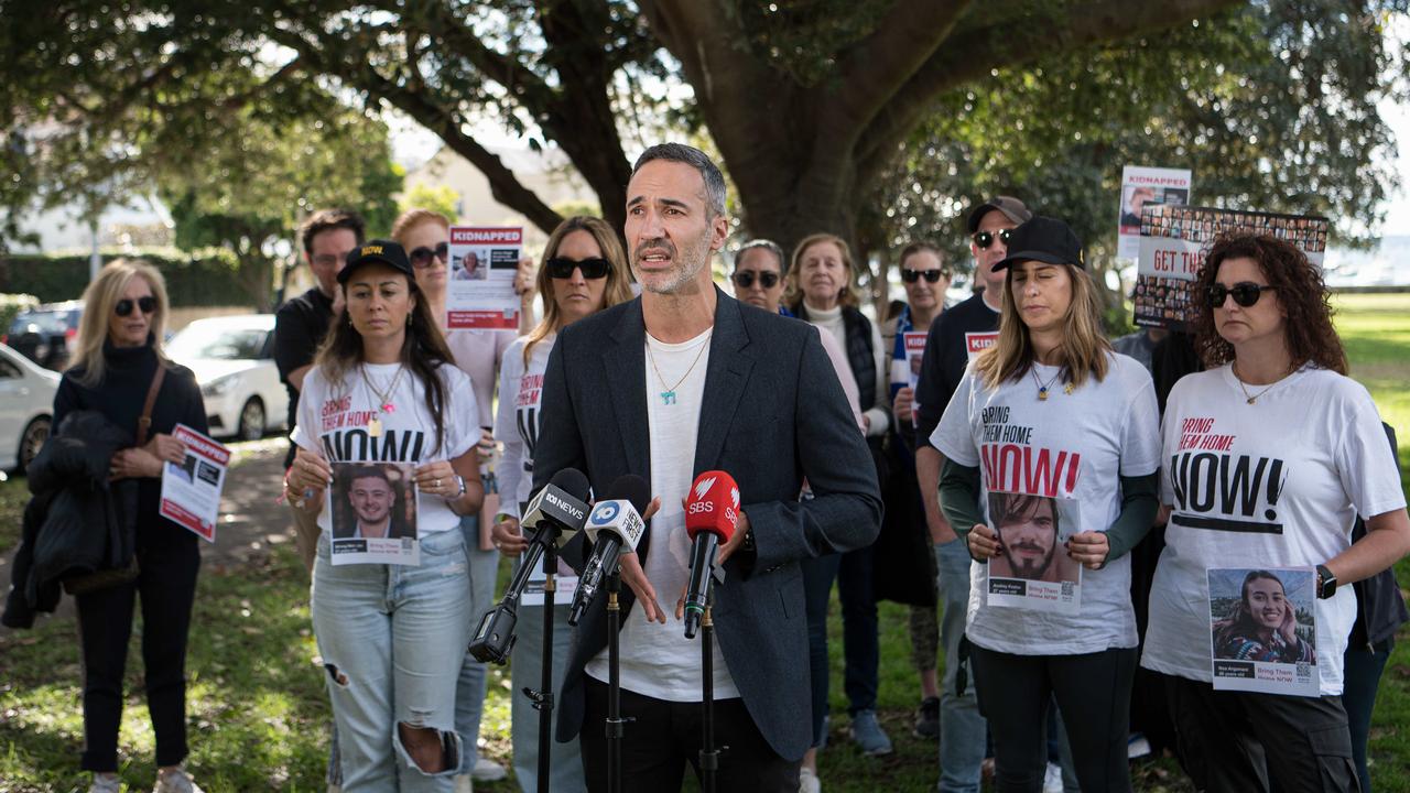Executive Council of Australian Jewry co-CEO Alex Ryvchin said they were overjoyed at the news of the release. Picture: NewsWire / Flavio Brancaleone