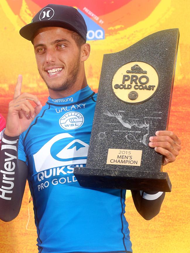 Quiksilver Pro winner Filipe Toledo.