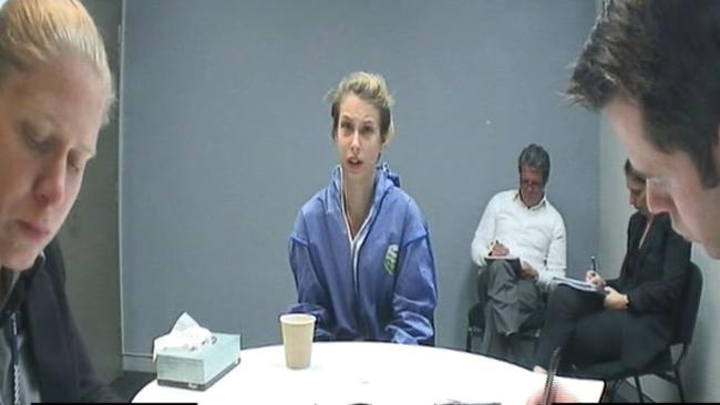 Quinn told police she had gone on the run with her boyfriend out of fear.