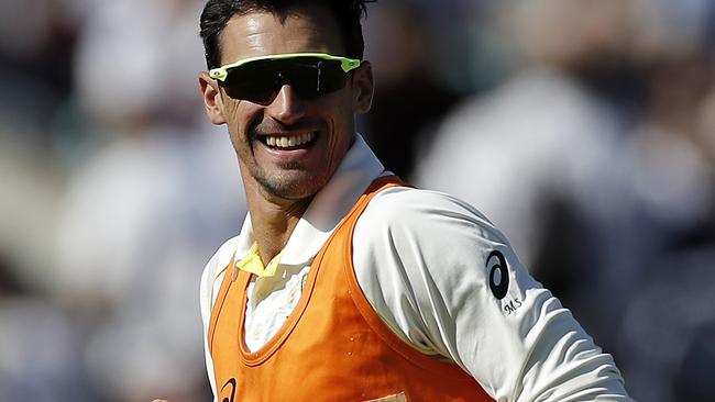 Carrying the drinks in the UK was an unusual experience for Test mainstay Starc.