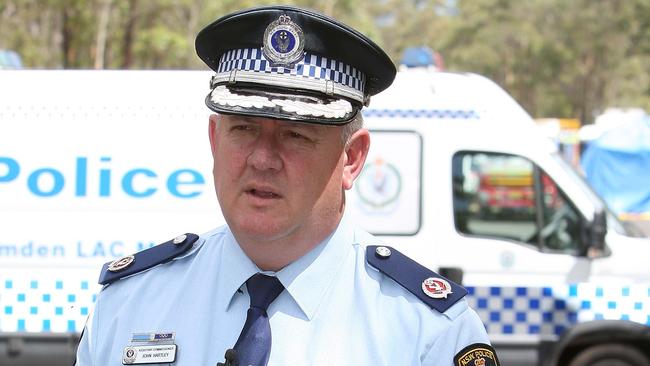 Superintendant John Hartley at the accident scene on Picton Rd involving a tanker truck and a family of 5 in a camry sedan. Sunday December 6th 2009.