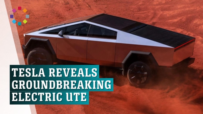 Tesla reveals wild Cybertruck electric ute