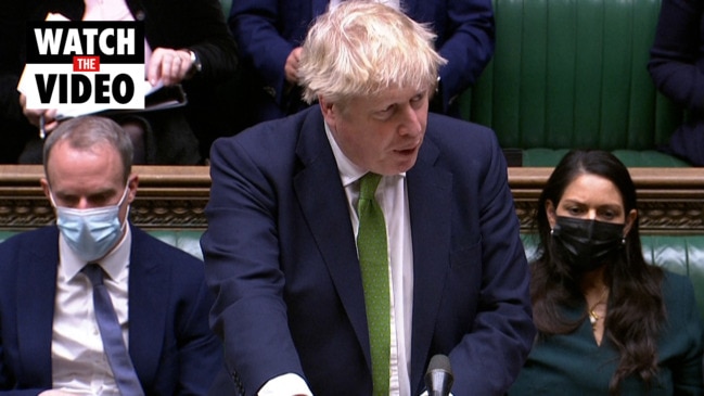 Boris Johnson scraps face masks, vaccine passports and work from home