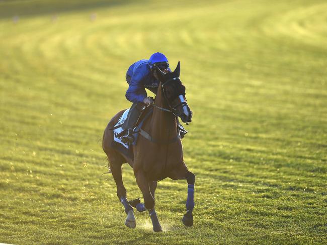 A Hartnell victory would add further lustre to the Cummings’ clan’s stunning Melbourne Cup record. Picture: AAP/Julian Smith