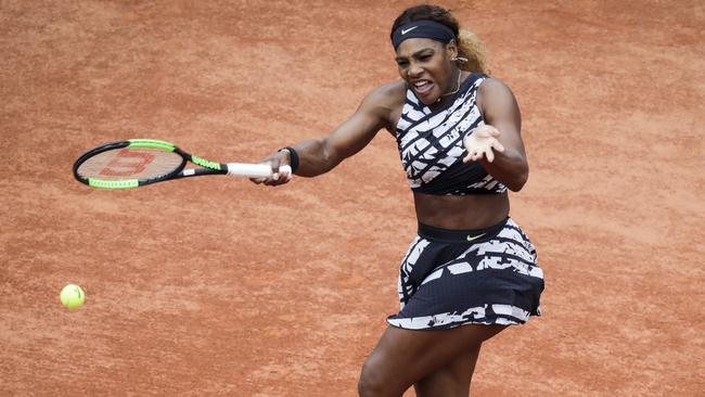 Serena Williams had planned to stay in her own apartment in Paris for the French Open. Picture: AFP