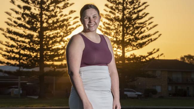 Maddison Piesley is a fantastic example of how training can provide people with the skills to take charge of their lives. Picture: Simon Bullard