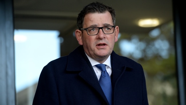 The Victorian Labor Caucus is set to meet on Saturday morning to discuss portfolio arrangements where Premier Daniel Andrews will put forth a recommendation to appoint Jacinta Allan as his Deputy. Picture: Andrew Henshaw