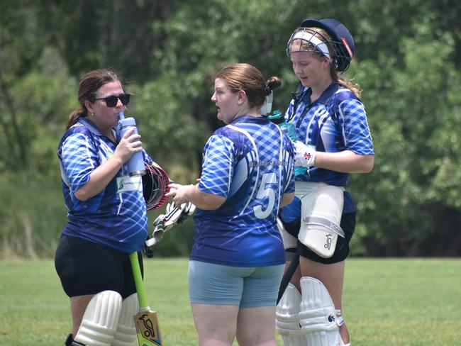 Women’s division, All Sorts versus Feeling Ducky, at Rockhampton Cricket’s Country Carnival on January 25, 2025.