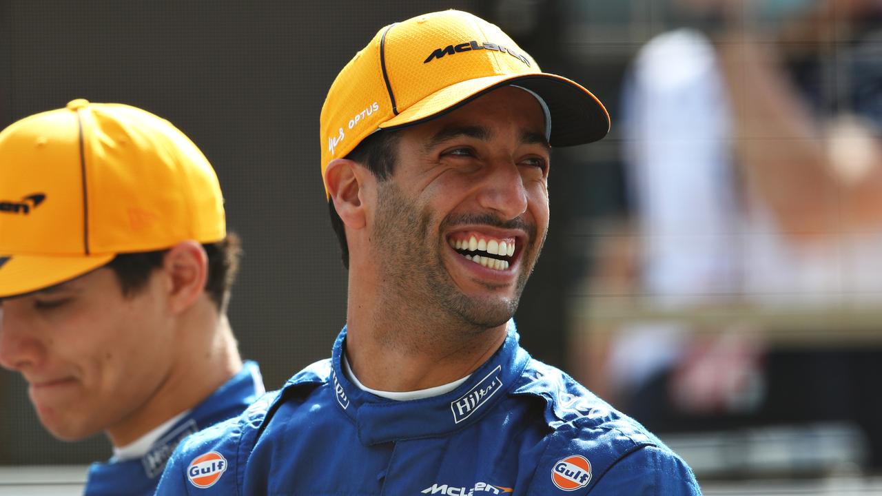 Daniel Ricciardo had some fun.