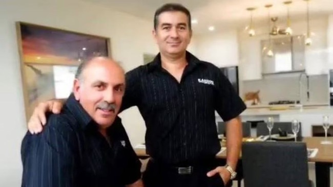 Louis and Ilias Kassiou, whose company Kassiou Constructions Pty Ltd has been ordered to pay former employee Paul Andrade’s accrued annual leave entitlements. Picture: Facebook