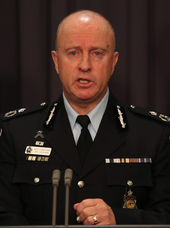 AFP deputy commissioner Neil Gaughan. Picture: Kym Smith