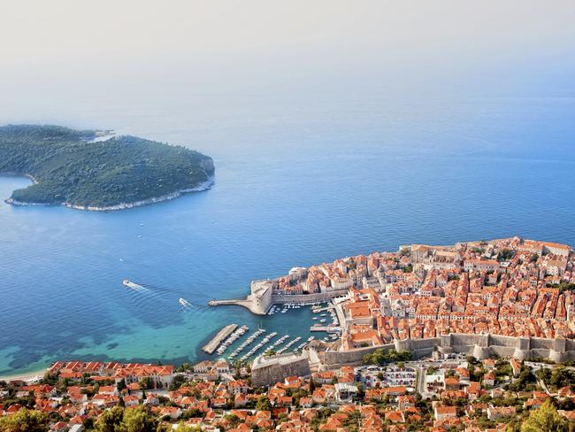 Dubrovnik from above.