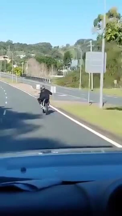 Youths seen riding trail bikes dangerously in Mudgeeraba on the Gold Coast