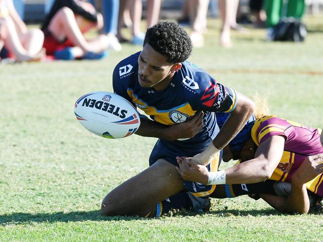 Confraternity Carnival 2024. Ryan Catholic College v St James College. Picture: Shae Beplate.