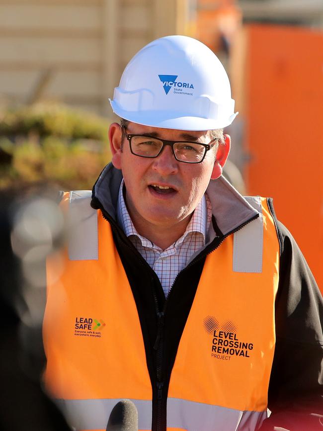 Victorian Premier Daniel Andrews has warned of a ‘crippling’ second wave. Picture: Stuart McEvoy