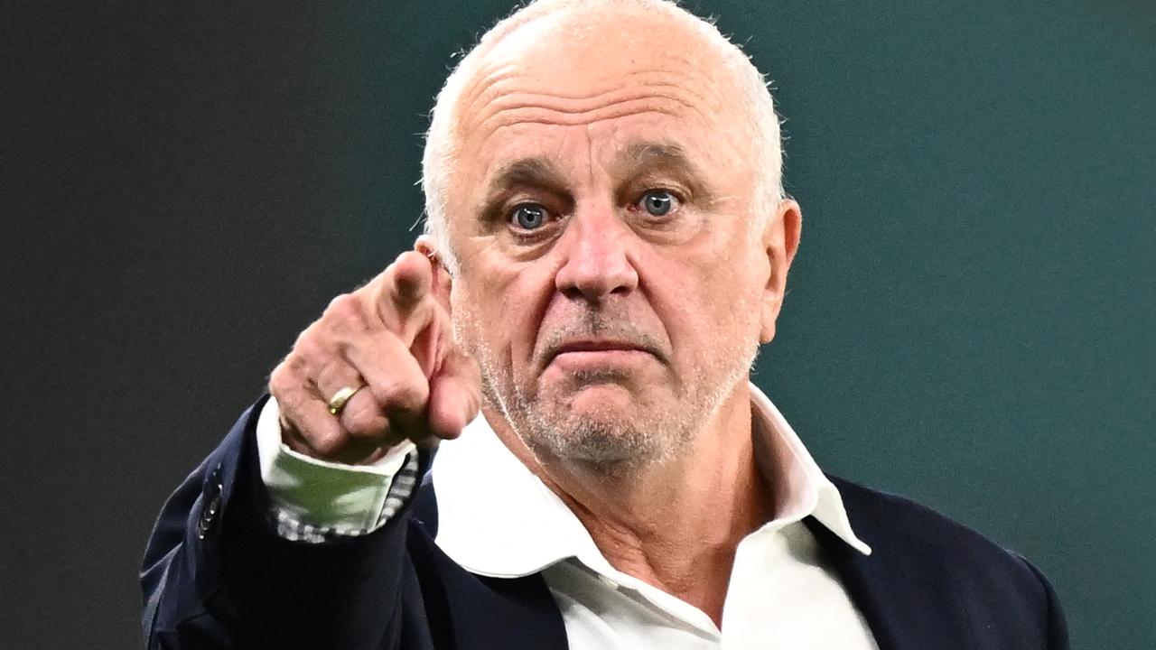 Graham Arnold on the touch line. Photo by Jewel SAMAD / AFP.