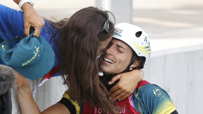 Jess Fox claimed gold in the womens canoe final at Tokyo - and is expected to do well again in Paris. Picture: Alex Coppel.