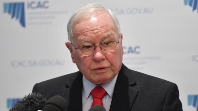 ICAC Commissioner Bruce Lander. Picture: AAP Image/David Mariuz