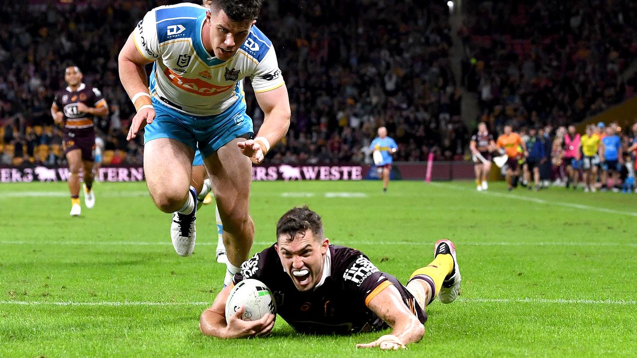 Corey Oates has only played five NRL games this year. Picture: Getty Images