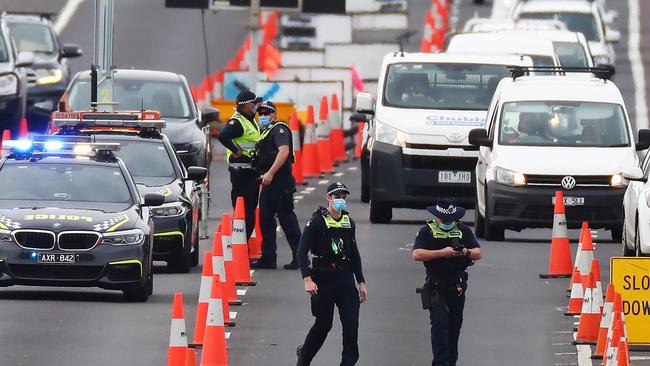 Daniel Andrews said the state was set to be reunited from November 9 with the scrapping of the metro-­regional border. Picture: Aaron Francis