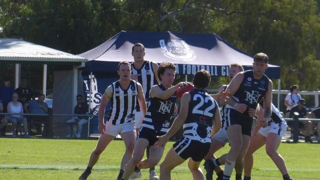 Noarlunga in action against Reynella. Picture: Facebook