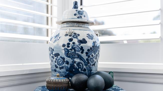 A traditional blue and white ginger jar. Picture: Flavio Brancaleone