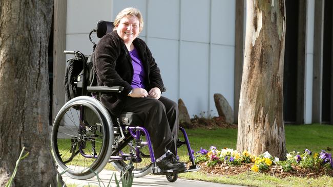 Brain injury sufferers such as Maria Calafiore will benefit from the Hundred Hole Hike fundraiser. Picture: Alison Wynd