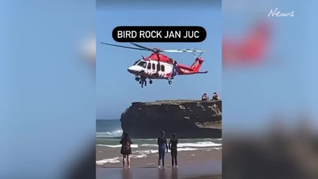 Rescue at Bird Rock at Jan Juc beach