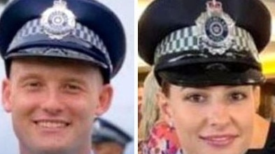 Constables Matthew Arnold and Rachel McCrow were murdered after being ambushed at a rural property.