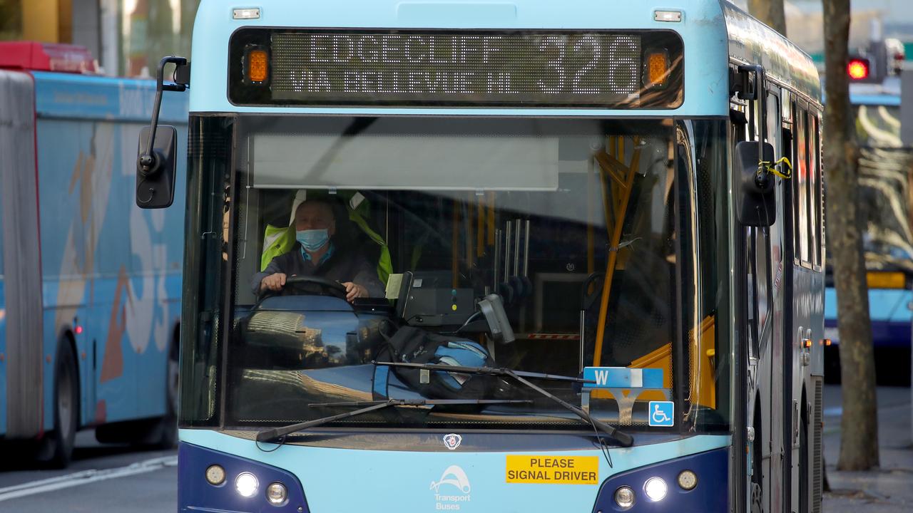 A bus in Sydney. Picture: Toby Zerna