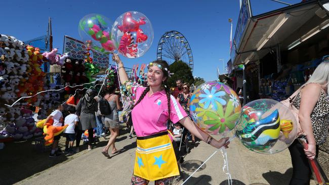 Janina Bunz pictured on the final day of the 2019 Show.  Picture: Mike Batterham.