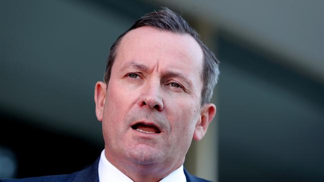 Western Australian Premier Mark McGowan. Picture: AAP