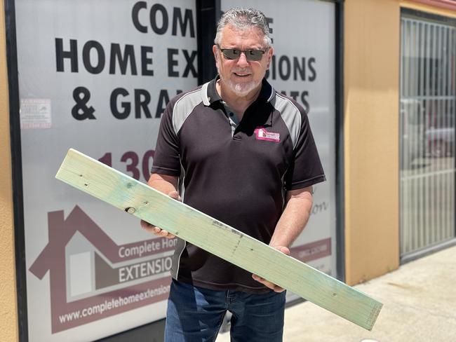 Mike Mellare, from Complete Home Extensions based in Ormeau