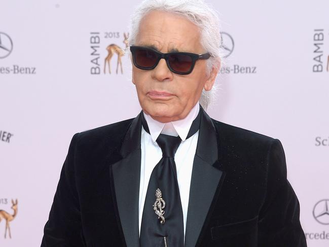 Karl Lagerfeld died in 2019. Picture: Luca Teuchmann/Getty Images