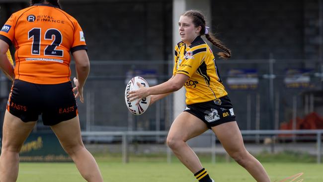 Sunshine Coast Falcons BMD player Jordan Jackson in action. Picture: Nicola Anne Photography.