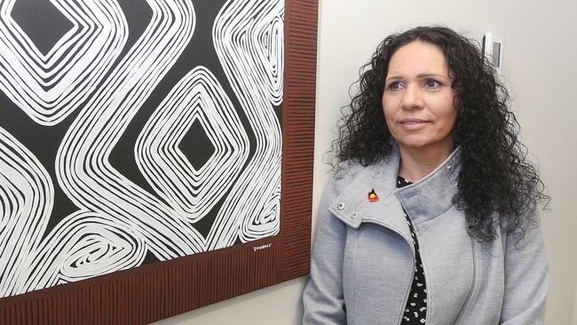 Pictured at Bond University, Narelle Urquhart — the Bond University indigenous Cultural Support Officer. Picture Mike Batterham